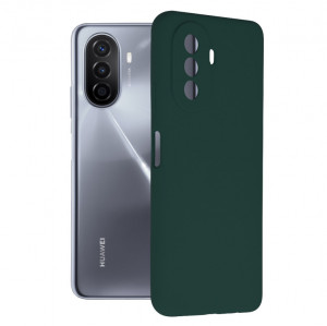 Husa telefon Huawei nova Y70 - Techsuit Soft Edge Silicone - Dark Green - Img 1