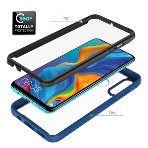 Husa telefon Huawei P30 Lite / P30 Lite New Edition + Folie - Techsuit Defense360 Pro - Black - Img 2