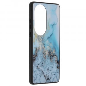 Husa telefon Huawei P50 Pro - Techsuit Glaze Series - Blue Ocean - Img 3