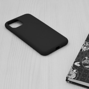 Husa telefon iPhone 11 Pro - Techsuit Soft Edge Silicone - Black - Img 4