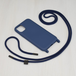 Husa telefon iPhone 11 - Techsuit Crossbody Lanyard - Blue - Img 2