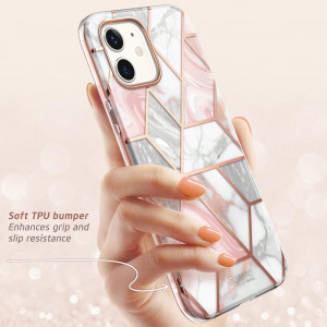 Husa telefon iPhone 12 / 12 Pro - I-Blason Cosmo - Marble - Img 4