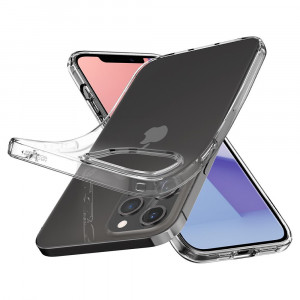 Husa telefon iPhone 12 Pro Max - Spigen Liquid Crystal - Clear - Img 3