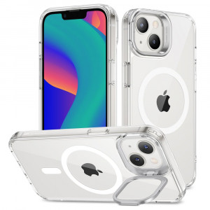 Husa telefon iPhone 13 / 14 - ESR Classic Kickstand HaloLock - Clear - Img 1