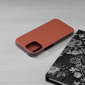 Husa telefon iPhone 13 mini - Techsuit eFold Series - Orange - Img 2
