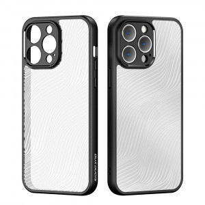 Husa telefon iPhone 13 Pro - Dux Ducis Aimo Series - Black - Img 2