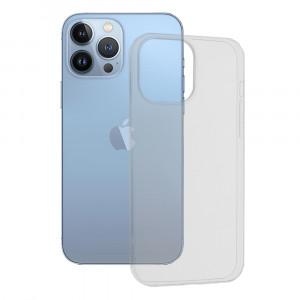 Husa telefon iPhone 13 Pro Max - Techsuit Clear Silicone - Transparenta - Img 1