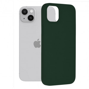 Husa telefon iPhone 14 Plus - Techsuit Soft Edge Silicone - Dark Green