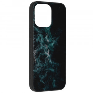 Husa telefon iPhone 14 Pro Max - Techsuit Glaze Series - Blue Nebula - Img 2