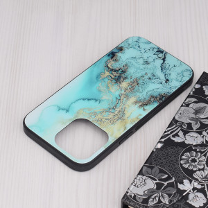 Husa telefon iPhone 14 Pro Max - Techsuit Glaze Series - Blue Ocean - Img 4