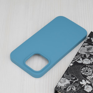 Husa telefon iPhone 14 Pro Max - Techsuit Soft Edge Silicone - Denim Blue - Img 4