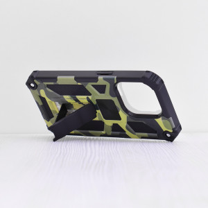 Husa telefon iPhone 14 Pro - Techsuit Blazor Series - Camo Lime - Img 2