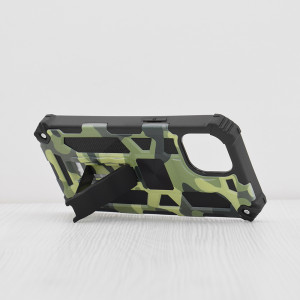 Husa telefon iPhone 15 - Techsuit Blazor Series - Camo Lime - Img 2