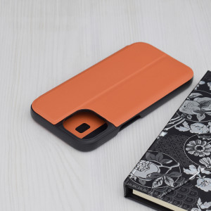 Husa telefon iPhone 15 - Techsuit eFold Series - Orange - Img 2