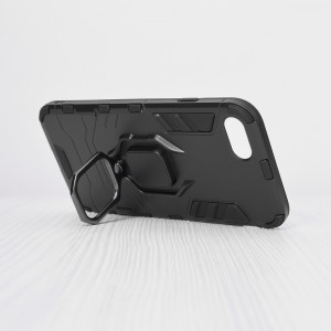 Husa telefon iPhone 7 / 8 / SE 2, SE 2020 / SE 3, SE 2022 - Techsuit Silicone Shield - Black - Img 2