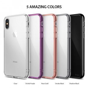 Husa telefon iPhone X / XS - Ringke Fusion - Clear - Img 2