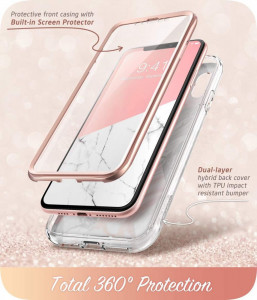 Husa telefon iPhone XR - I-Blason Cosmo - Marble - Img 2