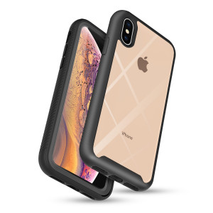 Husa telefon iPhone XS Max + Folie - Techsuit Defense360 Pro - Black - Img 3