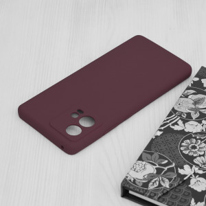 Husa telefon Motorola Edge 30 Fusion - Techsuit Soft Edge Silicone - Plum Violet - Img 4
