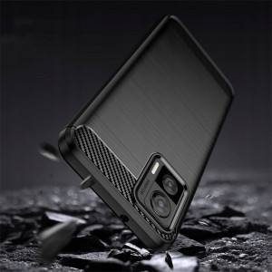 Husa telefon Motorola Edge 30 Neo - Techsuit Carbon Silicone - Black - Img 3