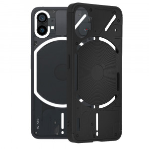 Husa telefon Nothing Phone (1) + Folie - GKK 360 - Black - Img 3