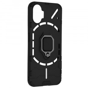 Husa telefon Nothing Phone (1) - Techsuit Silicone Shield - Black - Img 2