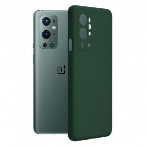Husa telefon OnePlus 9 Pro - Techsuit Soft Edge Silicone - Dark Green - Img 1