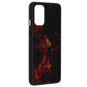 Husa telefon OnePlus 9R - Techsuit Glaze Series - Red Nebula - Img 4