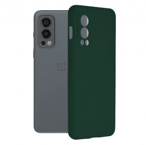 Husa telefon OnePlus Nord 2 5G - Techsuit Soft Edge Silicone - Dark Green - Img 1