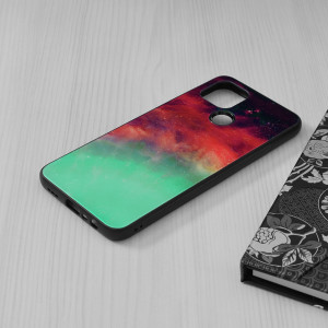Husa telefon Oppo A15 / A15s - Techsuit Glaze Series - Fiery Ocean - Img 4