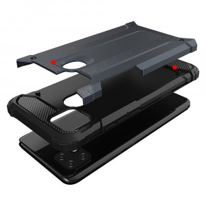 Husa telefon Oppo A15 / A15s - Techsuit Hybrid Armor - Black - Img 2