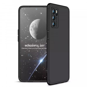 Husa telefon Oppo A16 / A16s / A54s + Folie - GKK 360 - Black - Img 2