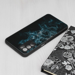 Husa telefon Oppo A16 / A16s / A54s - Techsuit Glaze Series - Blue Nebula - Img 4