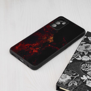 Husa telefon Oppo A16 / A16s / A54s - Techsuit Glaze Series - Red Nebula - Img 2