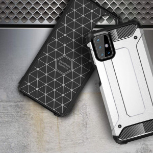 Husa telefon Oppo A52 - Techsuit Hybrid Armor - Black - Img 4