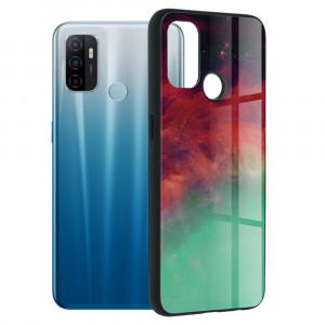 Husa telefon Oppo A53 / A53s - Techsuit Glaze Series - Fiery Ocean - Img 1
