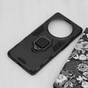 Husa telefon Oppo Find X6 - Techsuit Silicone Shield - Black - Img 4