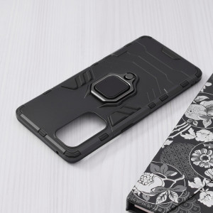 Husa telefon Oppo Reno5 Pro 5G - Techsuit Silicone Shield - Black - Img 4