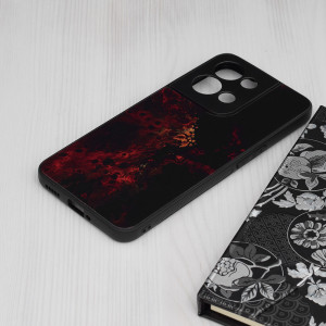 Husa telefon Oppo Reno8 - Techsuit Glaze Series - Red Nebula - Img 2