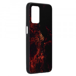 Husa telefon Realme 8 5G - Techsuit Glaze Series - Red Nebula - Img 3