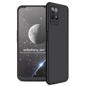 Husa telefon Realme 8i + Folie - GKK 360 - Black - Img 2