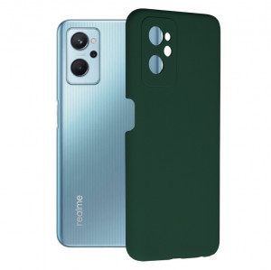 Husa telefon Realme 9i / Oppo A76 / A96 - Techsuit Soft Edge Silicone - Dark Green - Img 1