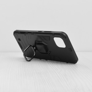Husa telefon Realme C11 (2021) - Techsuit Silicone Shield - Black - Img 2
