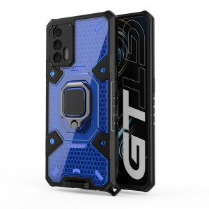 Husa telefon Realme GT 5G - Techsuit Honeycomb Armor - Blue - Img 2