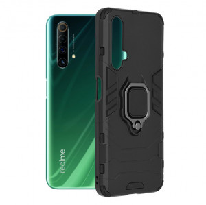 Husa telefon Realme X50 5G - Techsuit Silicone Shield - Black - Img 1