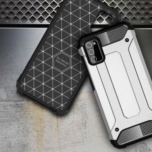 Husa telefon Samsung Galaxy A02s - Techsuit Hybrid Armor - Black - Img 4