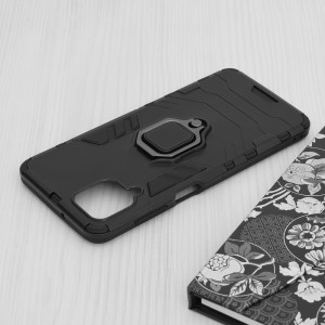 Husa telefon Samsung Galaxy A12 / A12 Nacho - Techsuit Silicone Shield - Black - Img 3