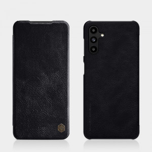 Husa telefon Samsung Galaxy A13 5G / A04s - Nillkin QIN Leather Case - Black - Img 2