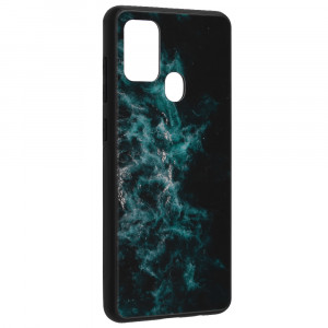 Husa telefon Samsung Galaxy A21s - Techsuit Glaze Series - Blue Nebula - Img 2