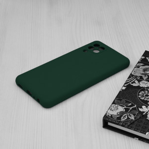 Husa telefon Samsung Galaxy A22 4G - Techsuit Soft Edge Silicone - Dark Green - Img 4
